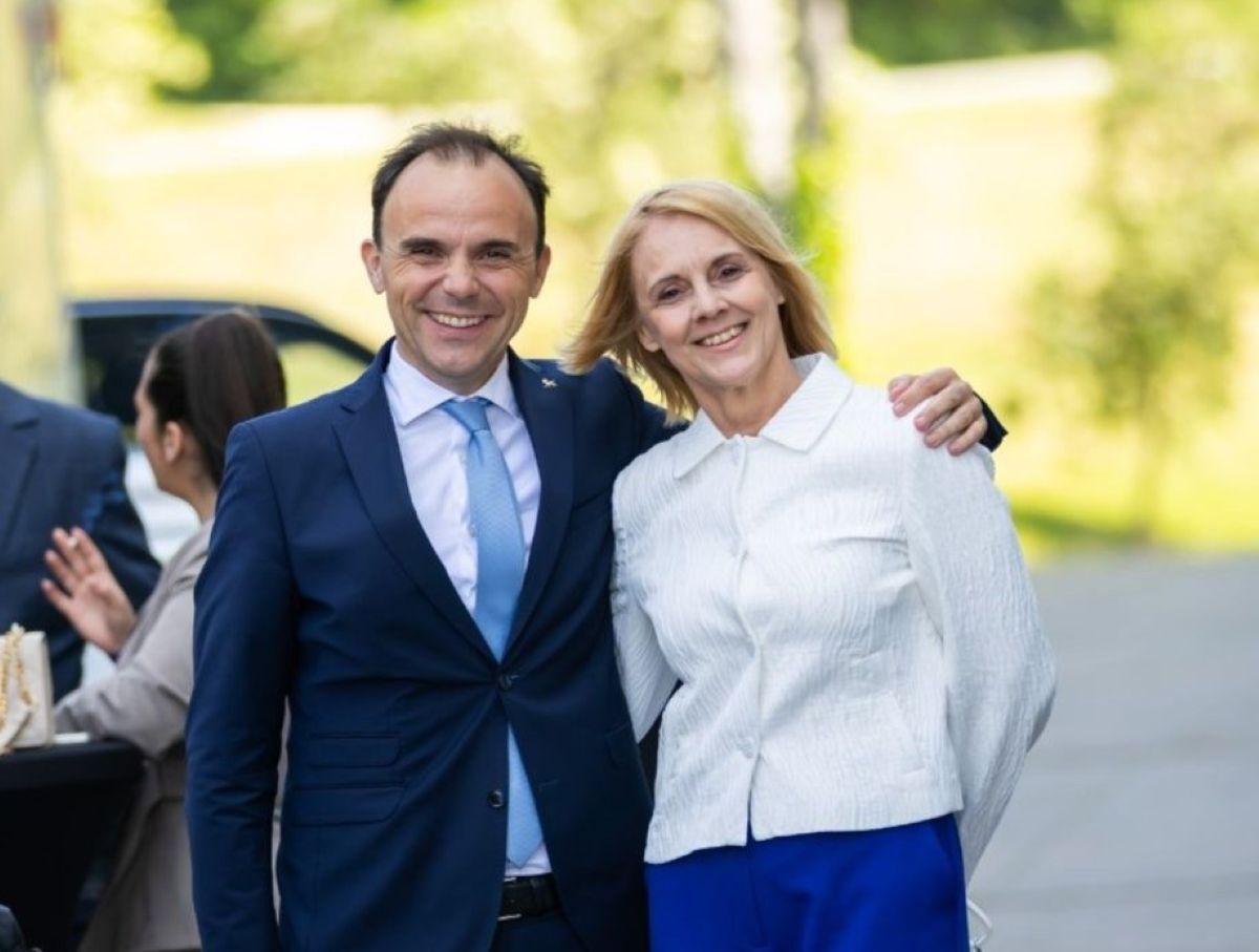 Loris Peršurić i Nataša Basanić Čuš (Foto: Facebook)