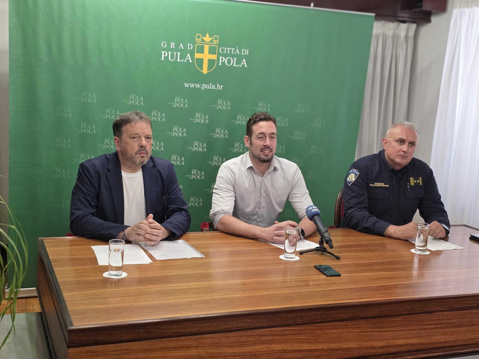 Daniel Sponza, Siniša Gordić i Vjekoslav Vukšić (foto: Ivor Balen)