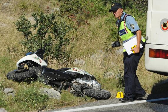Teška prometna nesreća kraj Svetvinčenta: stradao 51-godišnji motociklist
