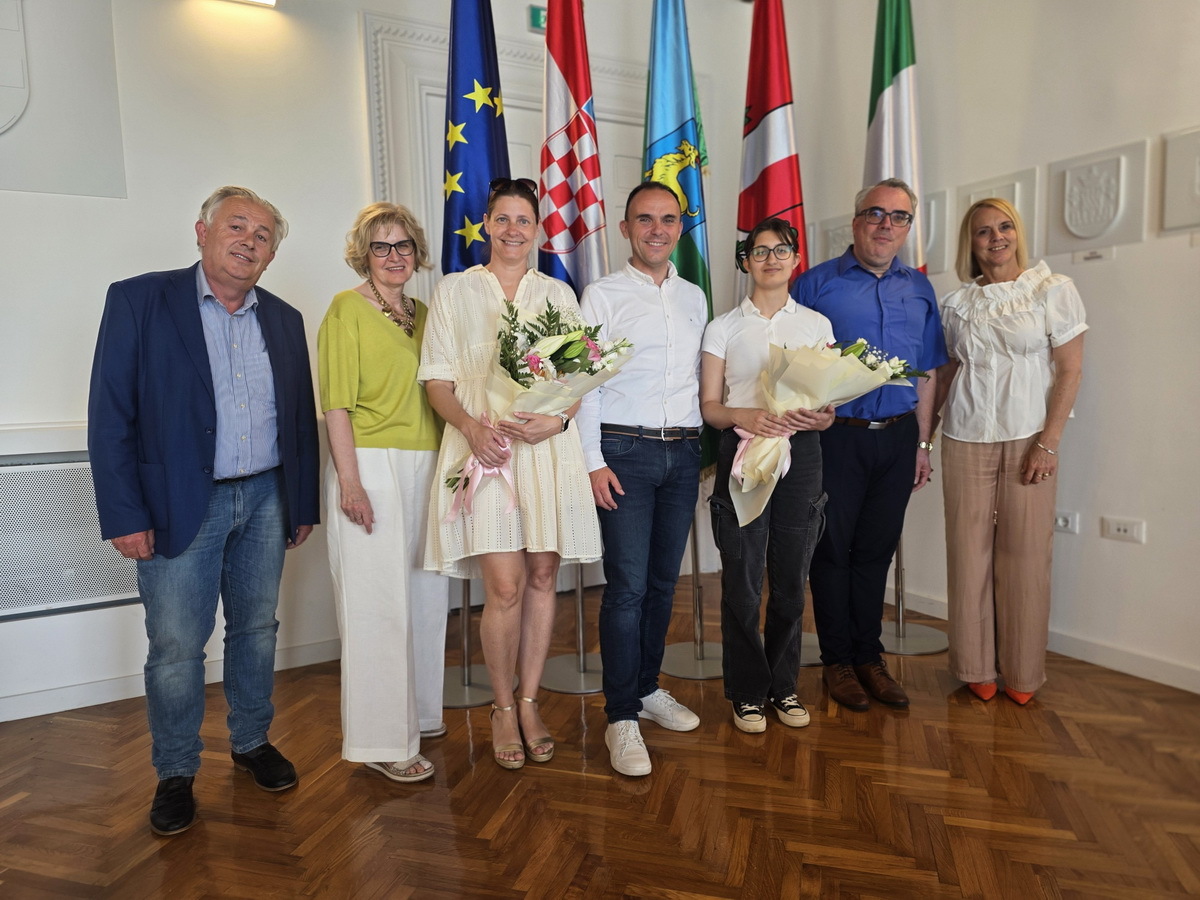 Ugo Musizza, Tihana Mikulčić, Daisy Ghersinich-Fiškuš, Loris Peršurić, Tihana Melon, Valter Baldaš i Nataša Basanić Ćus
