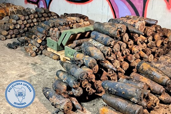 Uništene sve mine i streljivo pronađeni kod pulskog lukobrana. Bilo ih je više od 5.000, među njima dvije američke bombe od po 250 kila!