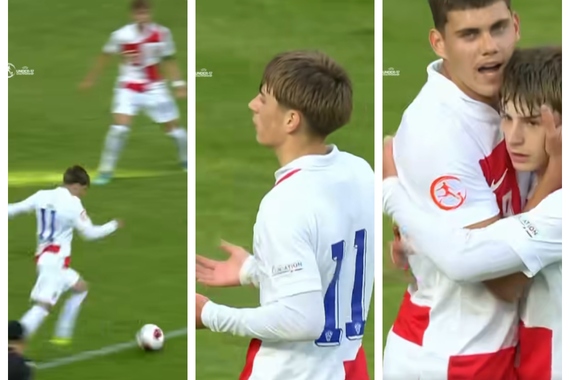 Ma što je ovo bilo? Pogledajte golčinu Nika Škafara Žužića na Europskom prvenstvu