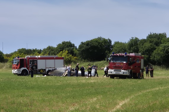 TRAGEDIJA U MEDULINU Srušio se zrakoplov, četiri osobe smrtno stradale