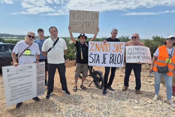 Plenkovića u Medulinu dočekali prosvjednici, kratko razgovarali s Kircem, evo što je na koncu bilo