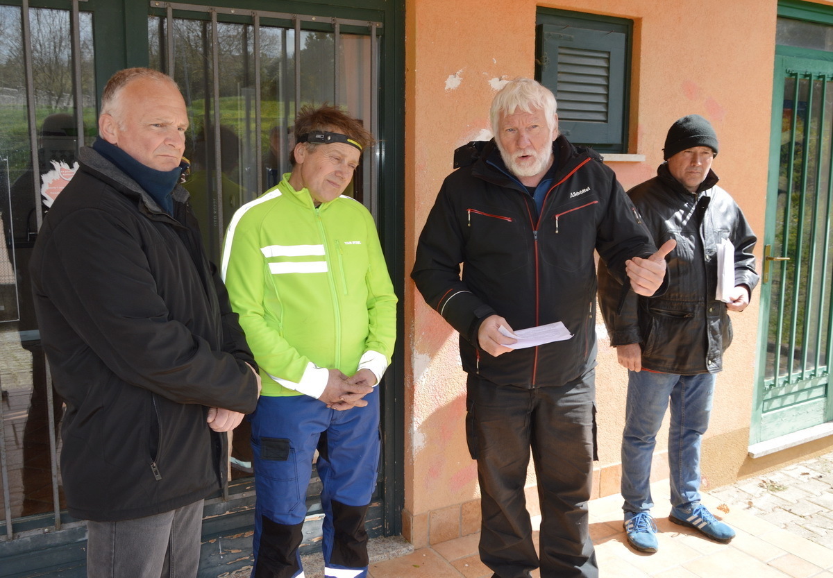 Adriano Šumberac, Leo Marčac, Mladen Bastijanić i Toni Marčac (foto: Kristian Stepčić Reisman)
