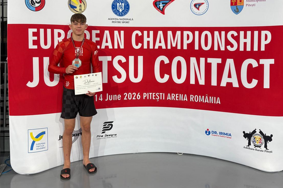 Loren Ivičak europski viceprvak u jiu-jitsuu