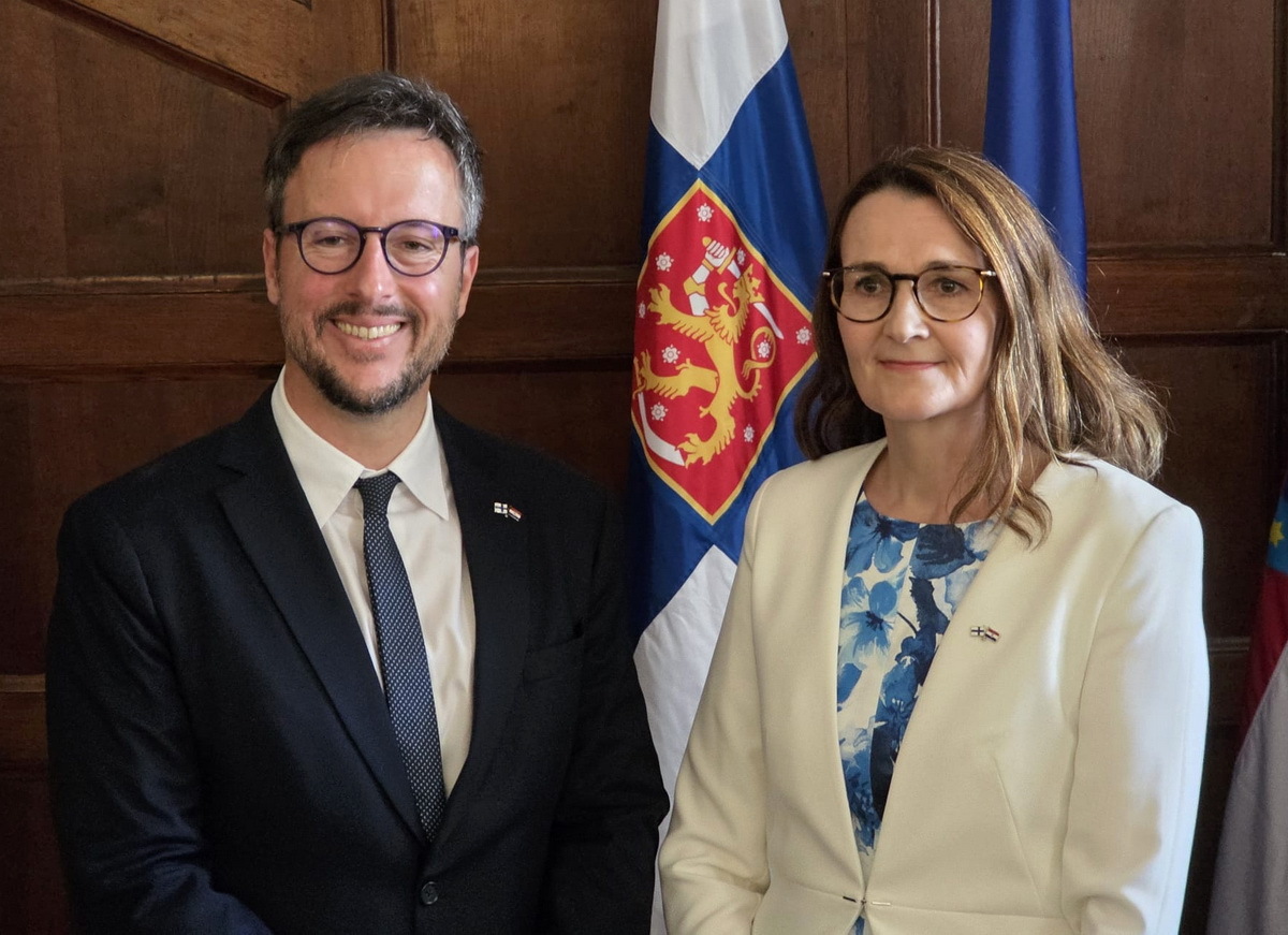 Počasni finski konzul Marinko Rade i veleposlanica Sirpa Oksanen