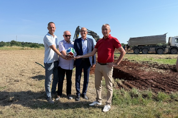 Europski grad sporta: Umag započinje s realizacijom suvremenog nogometnog kampusa