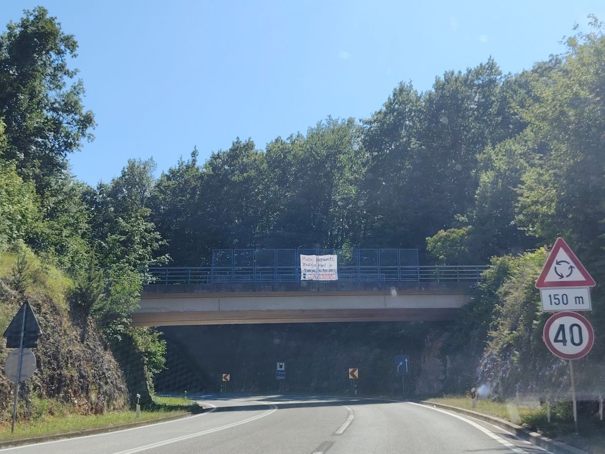 Transparent na vijaduktu (Foto: Igor Radić)