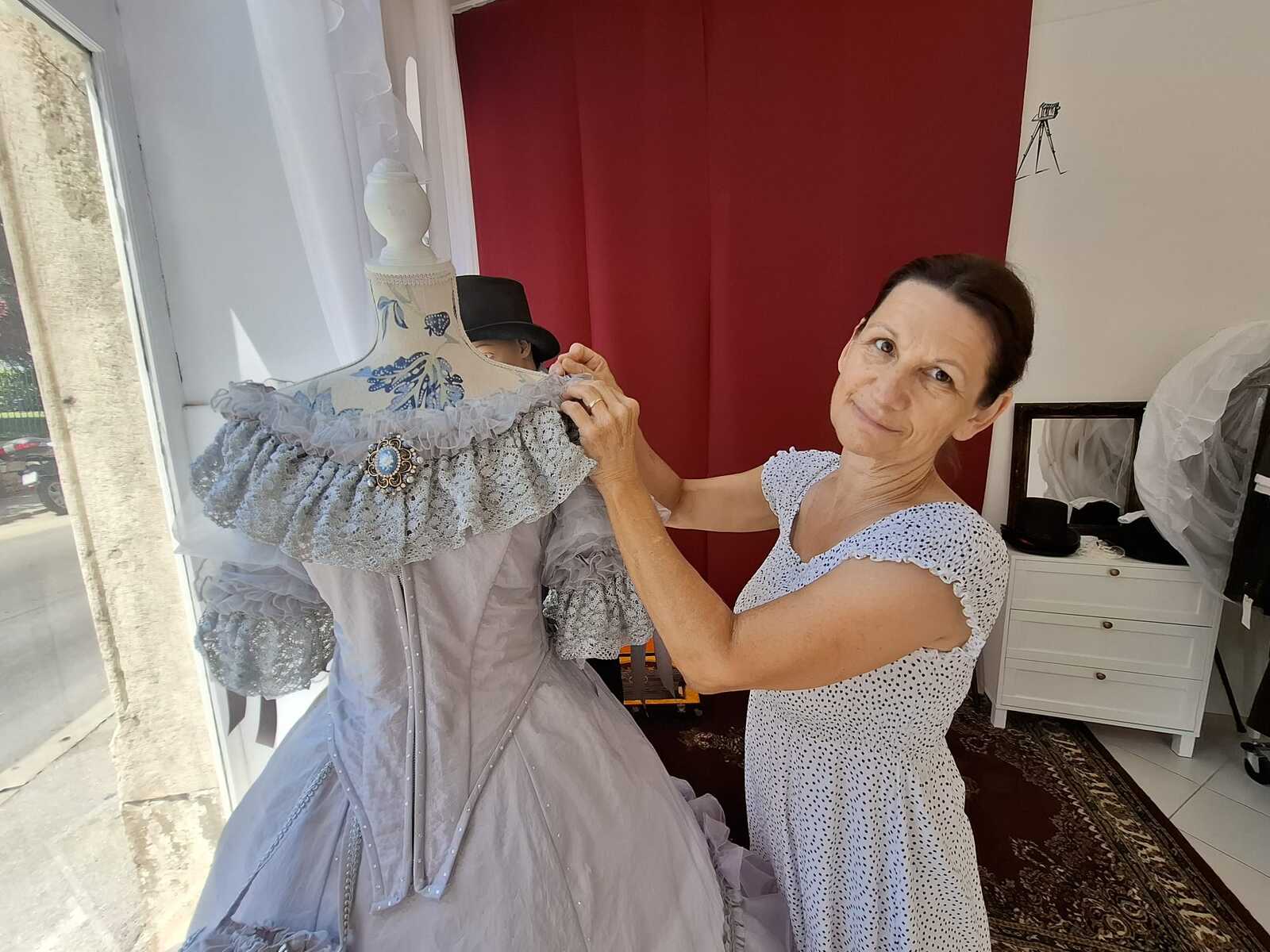 Nina Topić u svom novom salonu (Foto: Mirjana Vermezović Ivanović)
