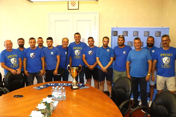 Gradonačelnik Igor Orlić upriličio prijem za NK Peroj, sljedeće sezone su među elitom istarskog nogometa