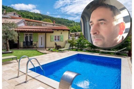 Usred kolovoza poklanja pet dana u kući s bazenom u Istri. Pitali smo ga je li normalan