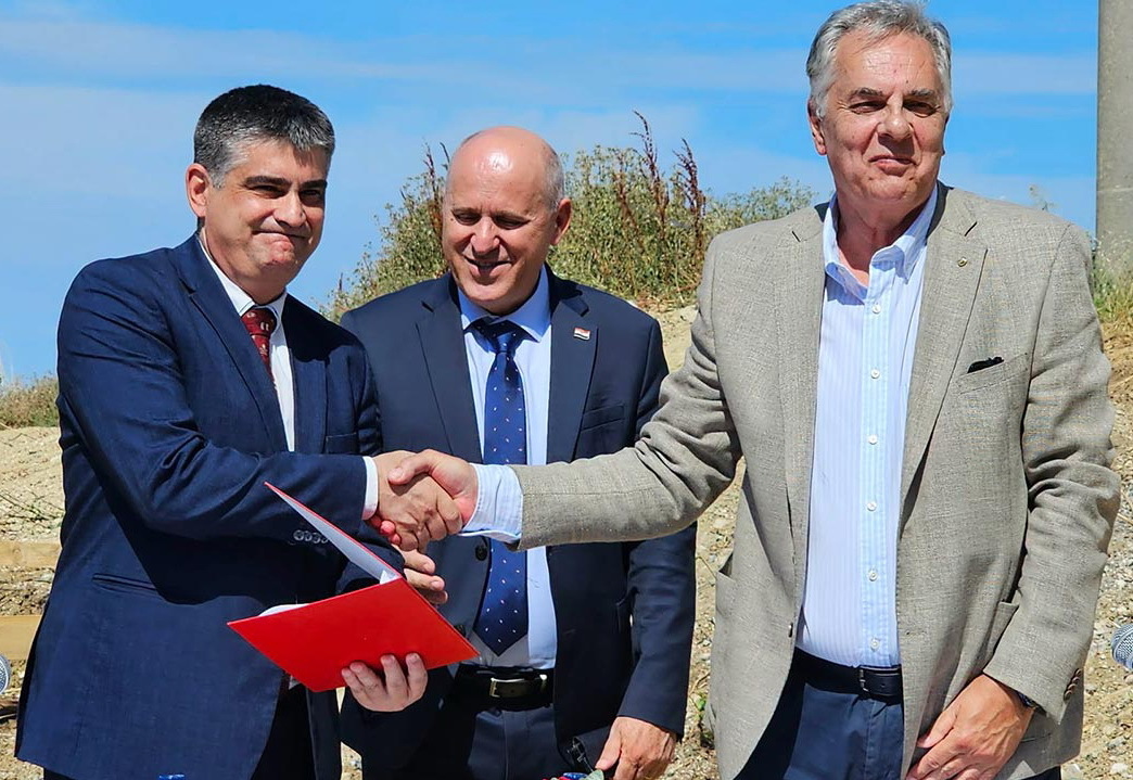 Fabrizio Vižintin, Branko Bačić i Dragan Hristov