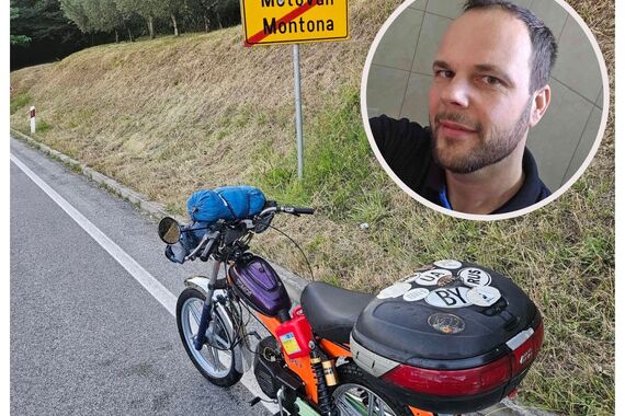 Iz Istre do Atlantika na Tomosu starom 50 godina: 'Danas svi samo jure, a ja želim pokazati da se i polako može stići daleko'