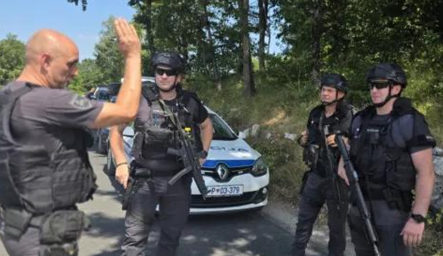 Slovenska policija uoči akcije hvatanja Aleksića