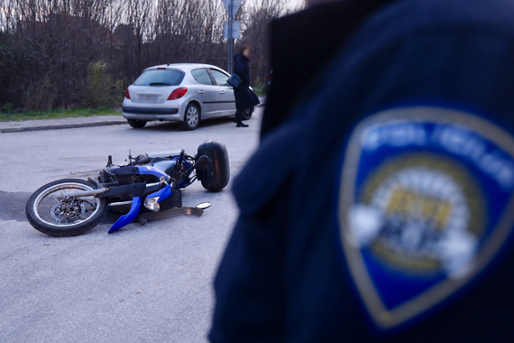 Silovit sudar kod Poreča: motorist odbačen na teretno vozilo, doznajemo detalje nesreće
