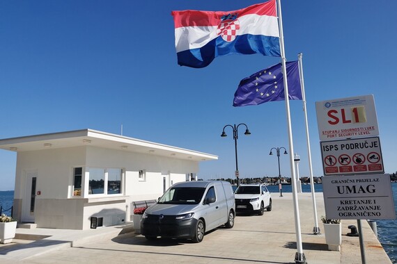 Nova lokacija objekta za Međunarodni granični prijelaz donosi bolju prohodnost šetnice i učinkovitiji rad Lučke uprave