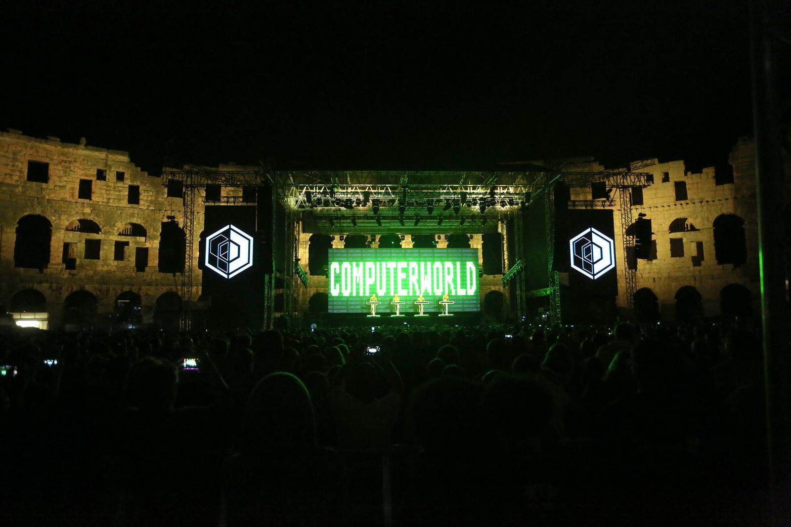 Kraftwerk u Areni 2018. (foto: Goran Kovačić/Pixsell)