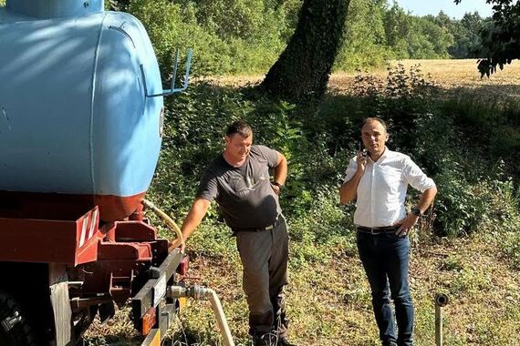Prirodna pojilišta za divlje životinje pune se vodom