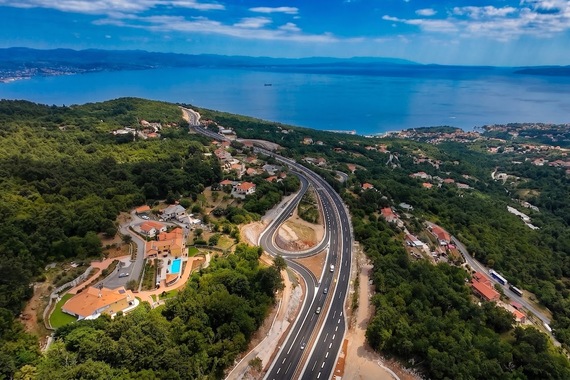 Prva četiri kilometra nove dionice od Tunela Učka prema Matuljima u prometu šest mjeseci prije roka
