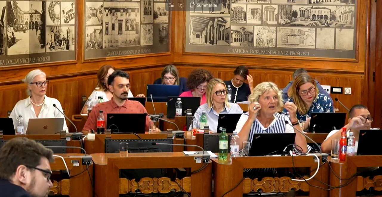 Gradsko vijeće Pule (Foto: Screenshot/TV Nova)
