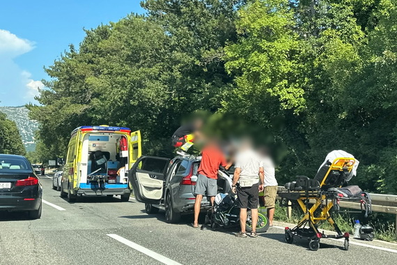 Treća prometna nesreća u sedam dana na cesti između Labina i Vozilići