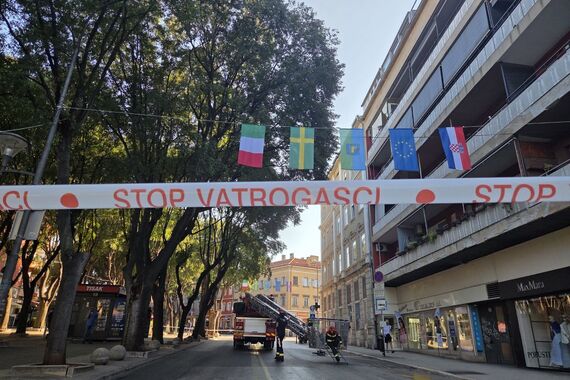 U centru Pule jutros hitna intervencija vatrogasaca