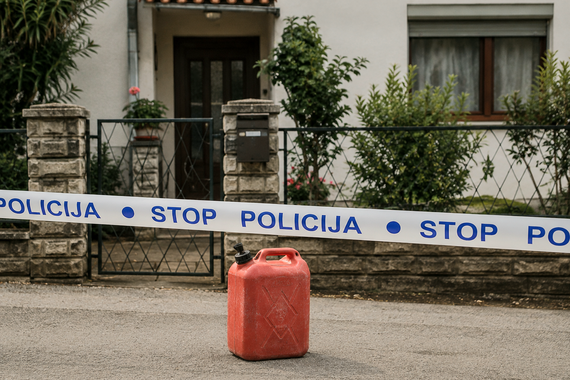 Osobi kojoj je prijetio poslao fotografiju kante benzina ispred kuće