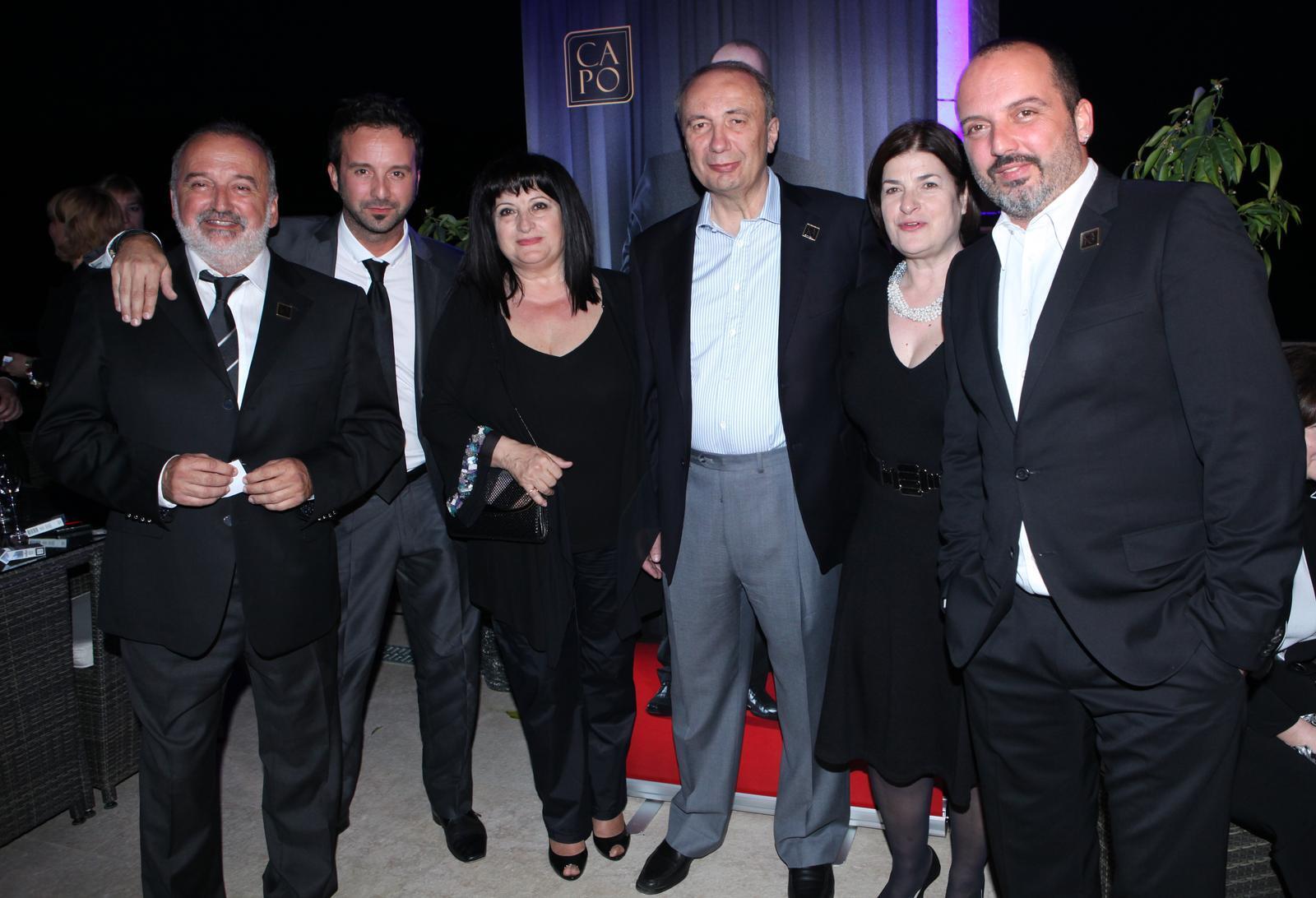 Fotografija iz 2010. godine kada su obitelj Cetinski i Danko Končar bili u dobrim odnosima