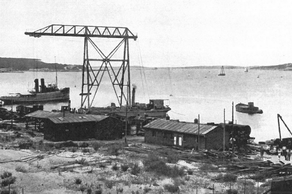 Pula 1924: nespretno komadanje olupine bojnog broda uzrokovalo velike štete u gradu