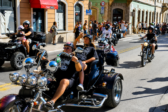 Veliki defile prošao gradom, Croatia Bike Week ulazi u završnicu