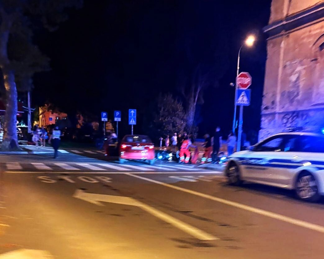 Nesreća se dogodila na raskrižju Besenghijeve i Arsenalske ulice (Foto: Čitatelj)