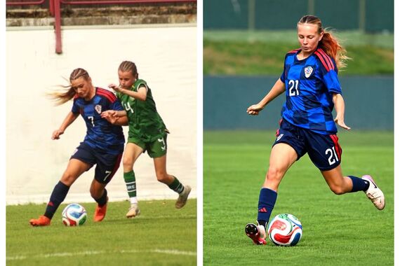 BRAVO, CURE! Eleni i Anka dobile poziv koji se pamti – zaigrale za hrvatsku nogometnu reprezentaciju