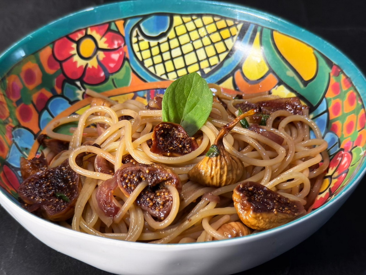 Spaghetti sa sušenom smokvom – alla ’O sole mio