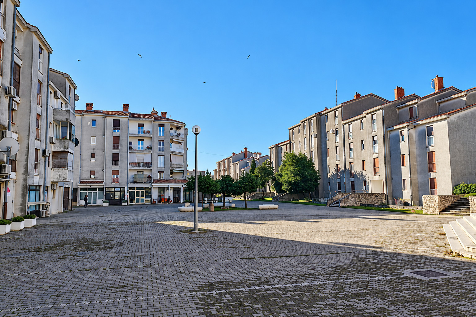 Trg u Labinu koji je trebao nositi naziv 119. brigade HV