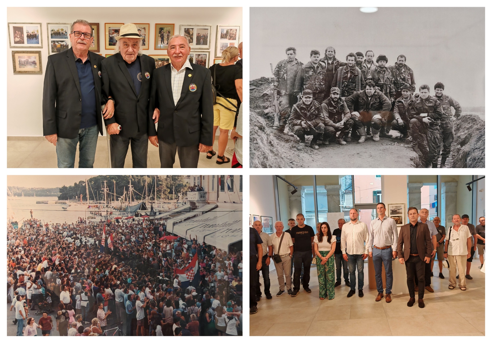 Gore lijevo: Boris Juričić, Drago Pulić i Marijan Mužinić (foto: Aldo Pokrajac)