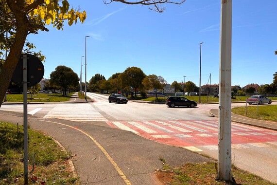 Umag: Izgradnjom kružnog raskrižja u Moeli do sigurnijeg prometa i kvalitetnijeg prometnog rješenja