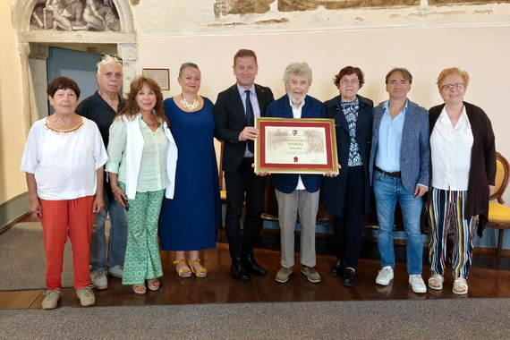 Priznanje Tulliju Svettiniju za očuvanje rovinjskog dijalekta, kulture i tradicije