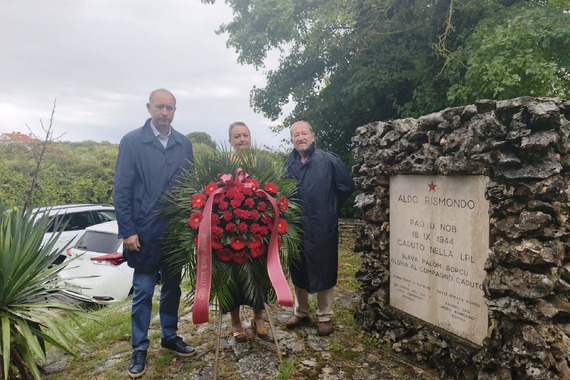 Obilježena 82. godišnjica stradanja Alda Rismonda. Bio je predan borbi protiv fašizma i poznat po zalaganju za talijansko - hrvatsko bratstvo