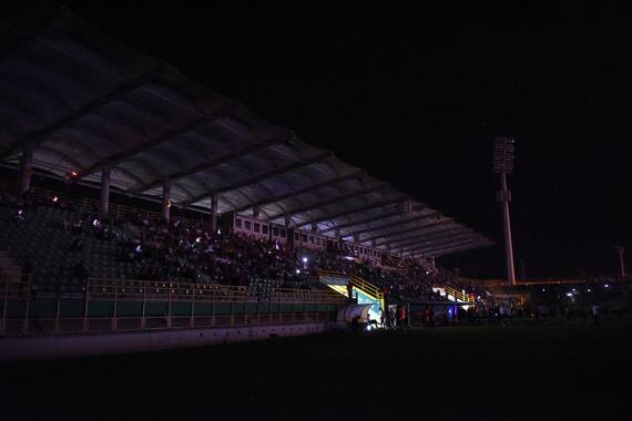 Saznajemo zašto je 'pao mrak' usred utakmice Istra - Gorica u subotu na Drosini