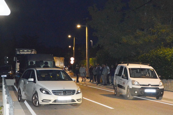 Prosvjednici blokirali kamione na cesti za Koromačno: 'A.P. nas je pozvao'