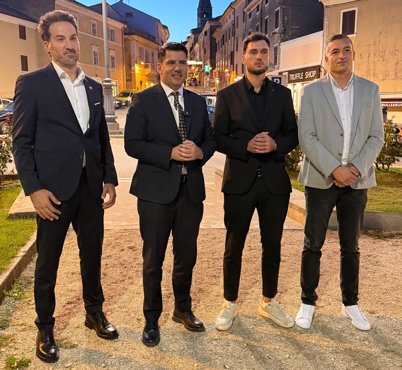 Marin Miletić, Nikola Grmoja, Roni Rauch i Ivan Vidović