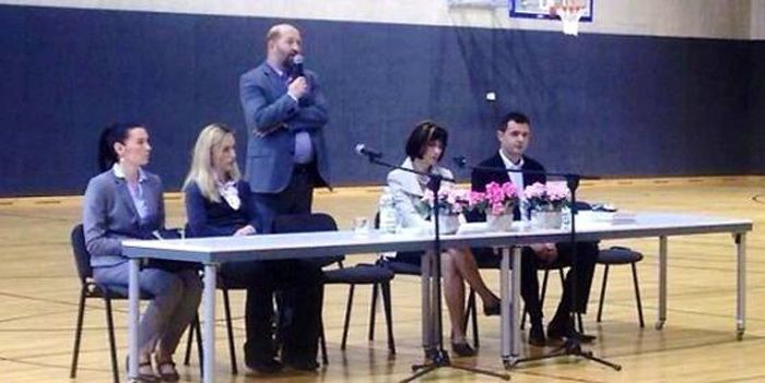 Dušanka Cvijanović, Selma Ibrišagić, Marino Baldini, Marija Brana i Davor Ban