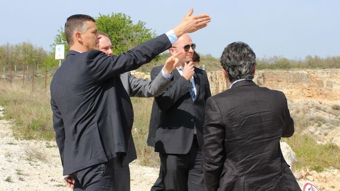 Župan Valter flego sa suradnicima u Sv. Lovreču 