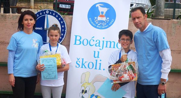 Pobjednici natjecanja Rajna Radešić i Filip Marković