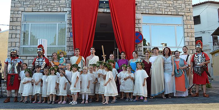 Crispo je uprizoren povodom obilježavanja Dana Općine Medulin