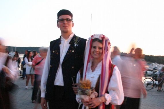 Istarski pir okupirao medulinsku rivu: Medulinka Roža pošla za Martina z Raše 