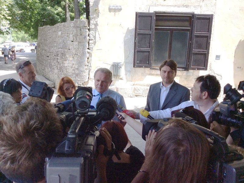 Ministri Metod Dragonja i Darko Lornecin