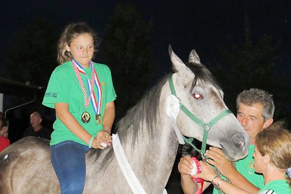 Tina Jurković kadetska prvakinja Hrvatske u daljinskom jahanju