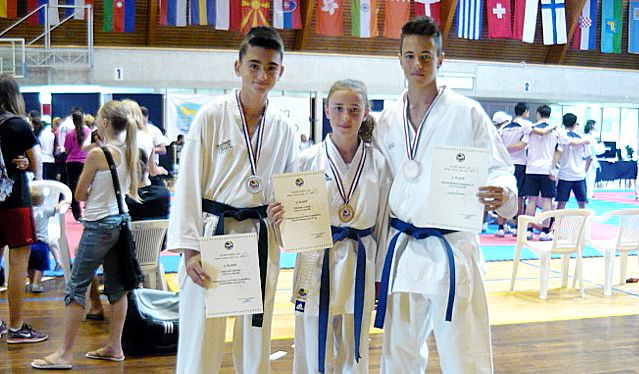 Goran Fazlović, Luana Štifanić i Moreno Emanuelle Pinter